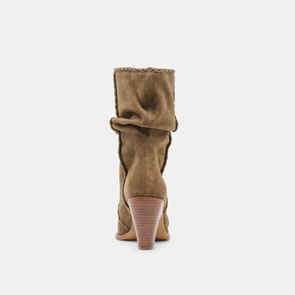 JULITH SUEDE OLIVE