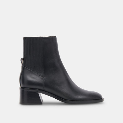 DOLCEVITA LINNY H2O BLACK LEATHER Booties