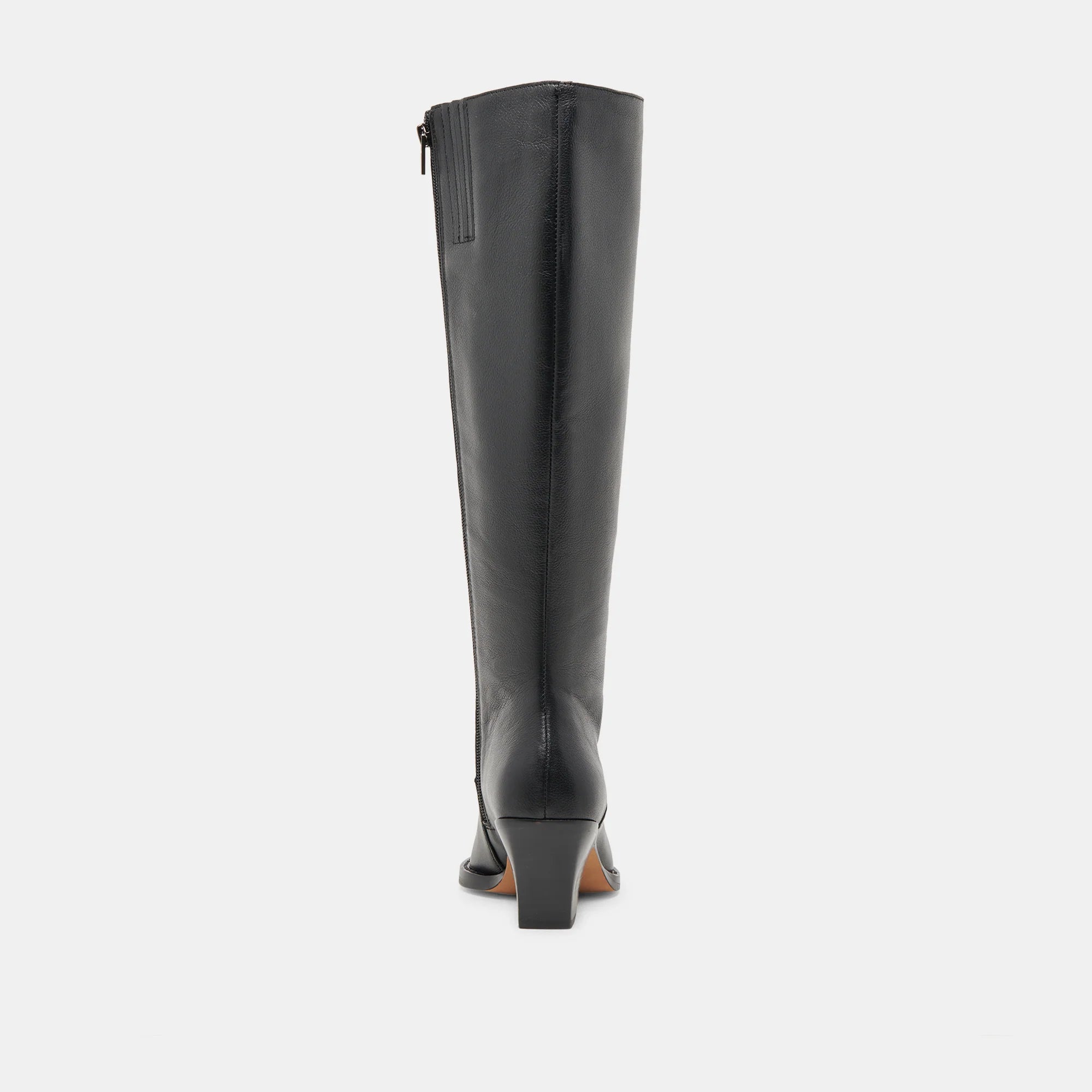 RAJ EXTRA WIDE CALF BLACK LEATHER