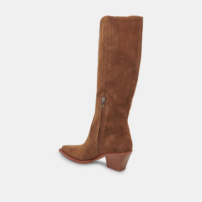 RAJ BROWN SUEDE