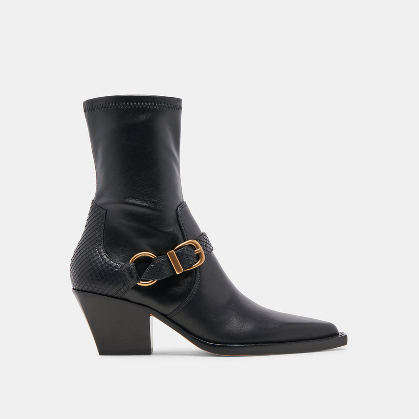 RAVE BLACK LEATHER