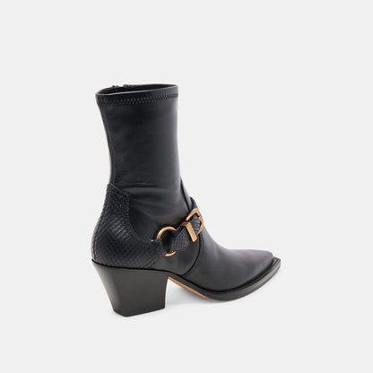 RAVE BLACK LEATHER