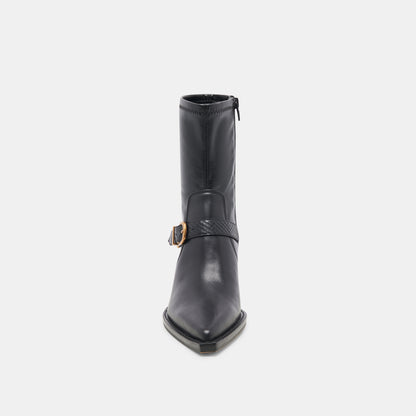 RAVE BLACK LEATHER