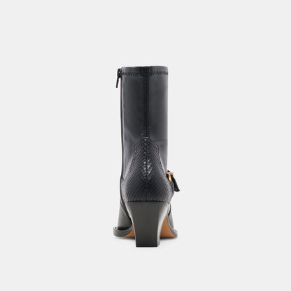 RAVE BLACK LEATHER