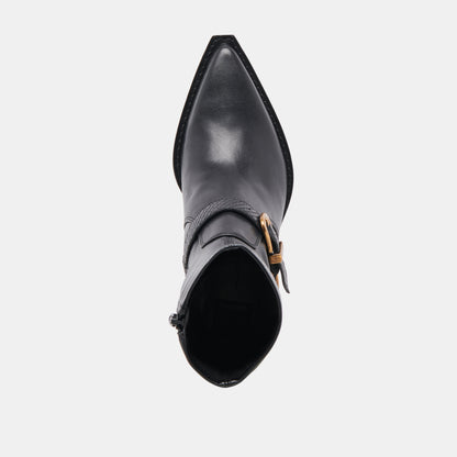 RAVE BLACK LEATHER