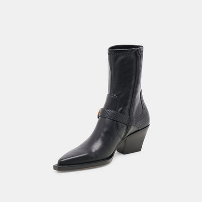 RAVE BLACK LEATHER
