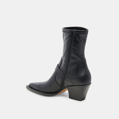 RAVE BLACK LEATHER