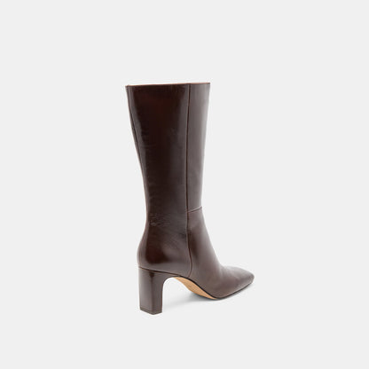 RIGGS CHOCOLATE LEATHER