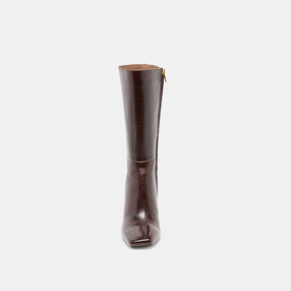 RIGGS CHOCOLATE LEATHER