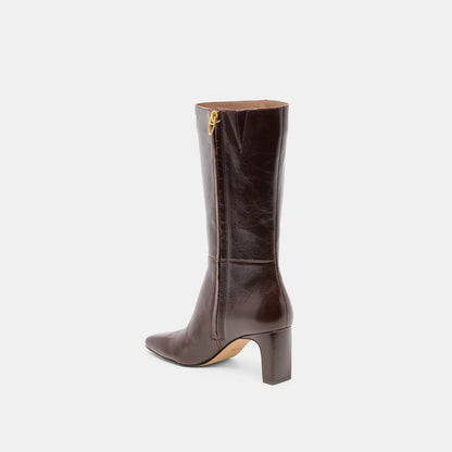 RIGGS CHOCOLATE LEATHER
