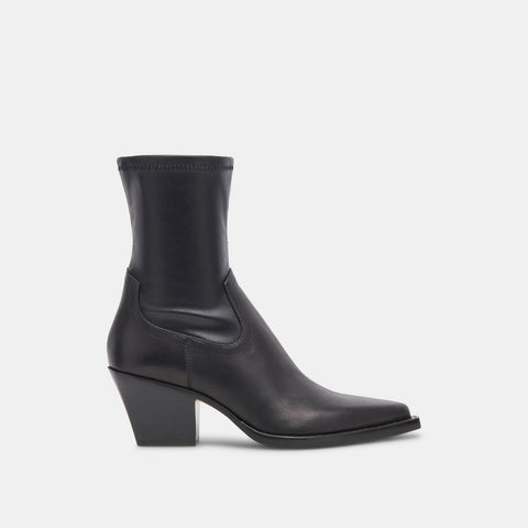 DOLCEVITA RUTGER BLACK LEATHER Black Boots & Booties