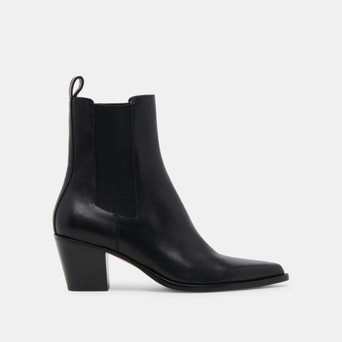 DOLCEVITA SHADIE H2O BLACK LEATHER Boots & Booties