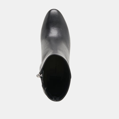 SUZY BLACK LEATHER