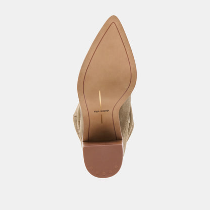 TALINA OLIVE SUEDE
