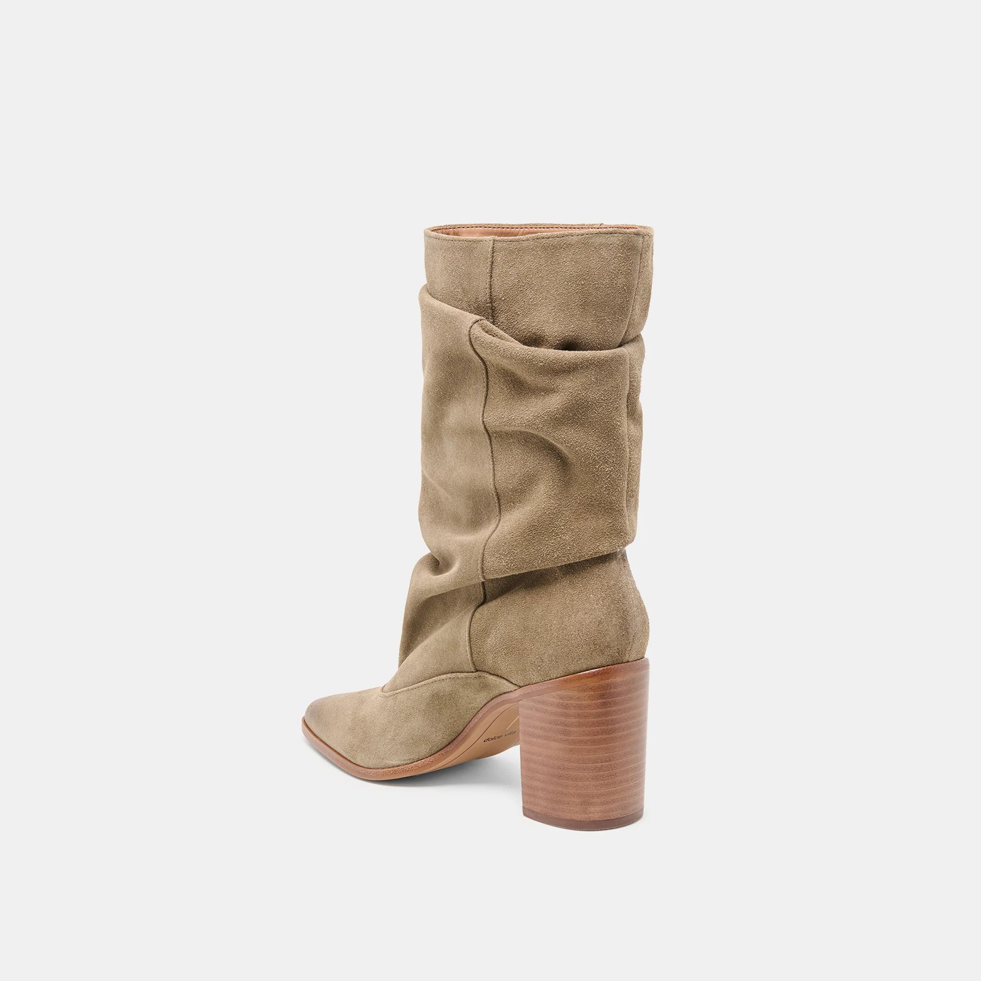 TALINA OLIVE SUEDE