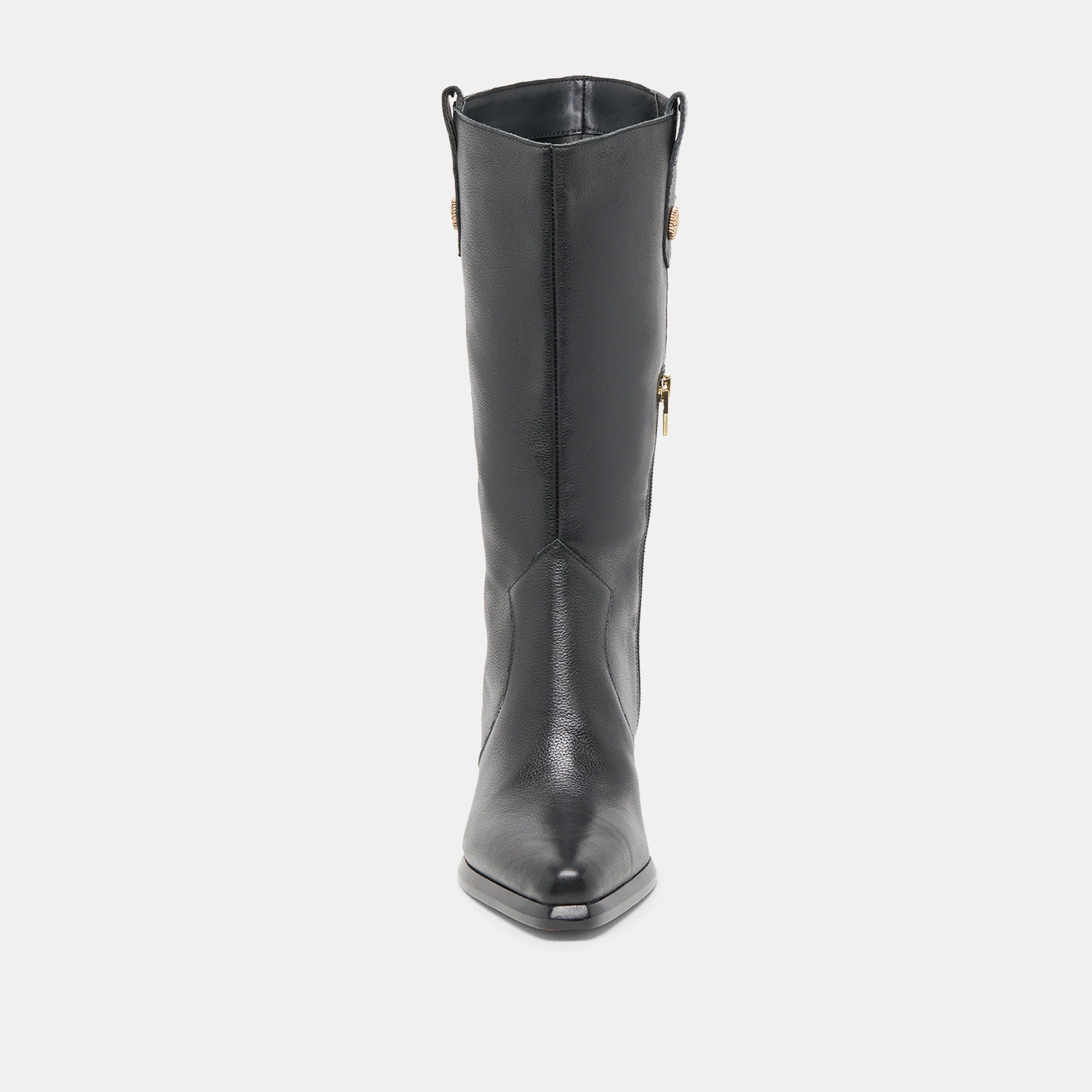 VERN BLACK LEATHER