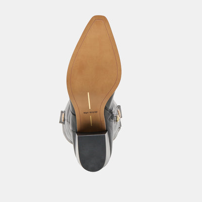 VERN BLACK LEATHER