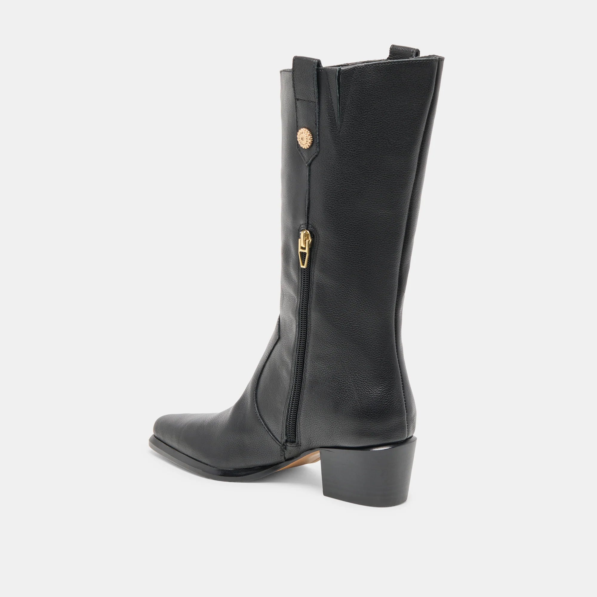 VERN BLACK LEATHER