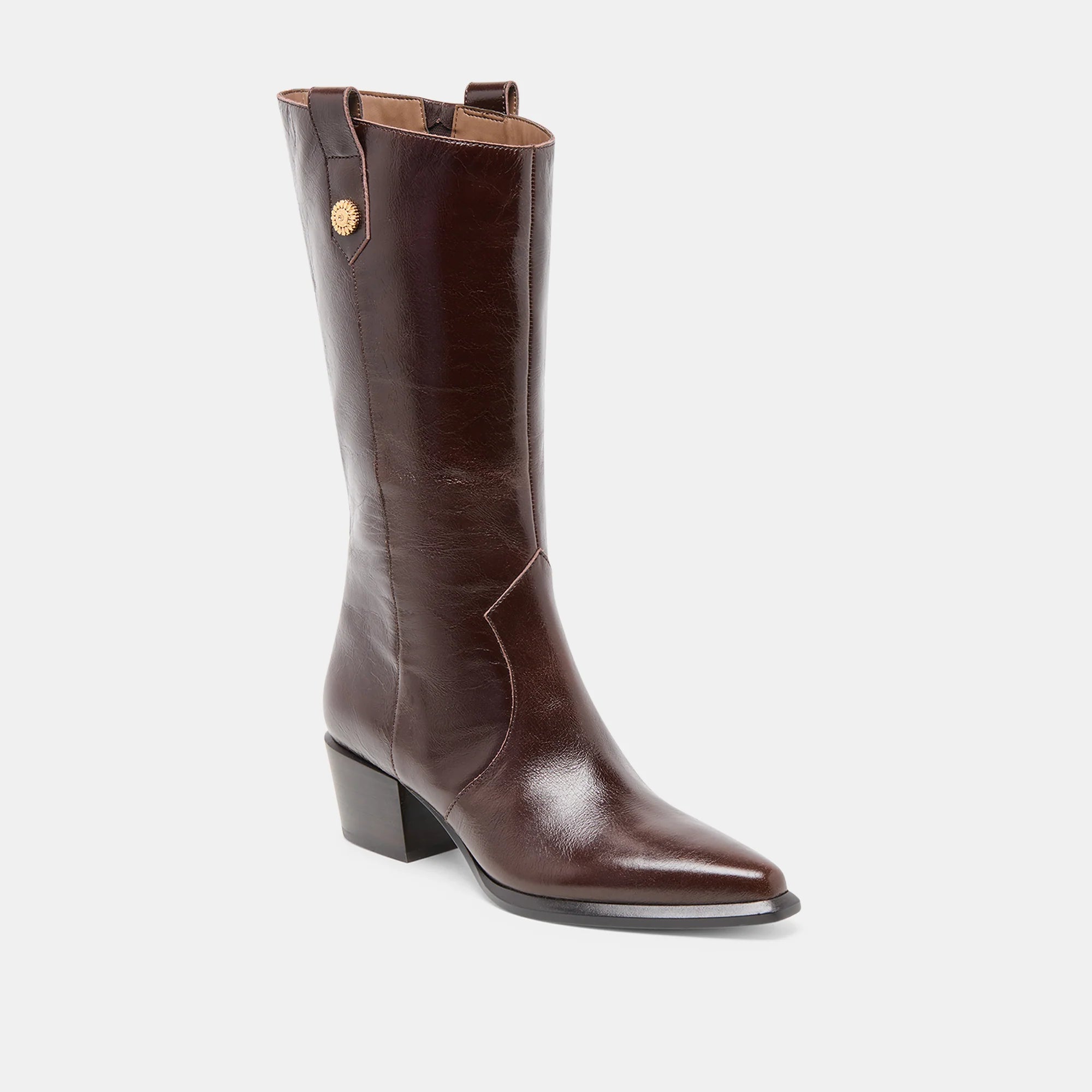 VERN CHOCOLATE LEATHER