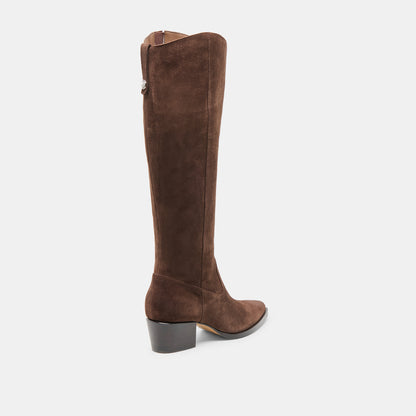 VIRONA H2O DARK BROWN SUEDE