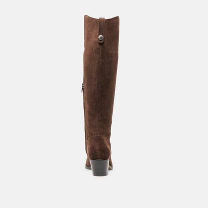 VIRONA H2O DARK BROWN SUEDE