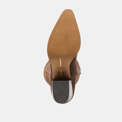 VIRONA H2O DARK BROWN SUEDE