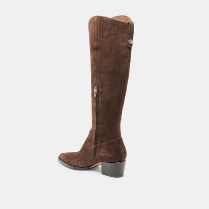 VIRONA H2O DARK BROWN SUEDE