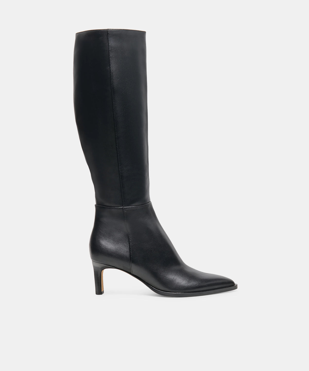 ALIMA BLACK LEATHER