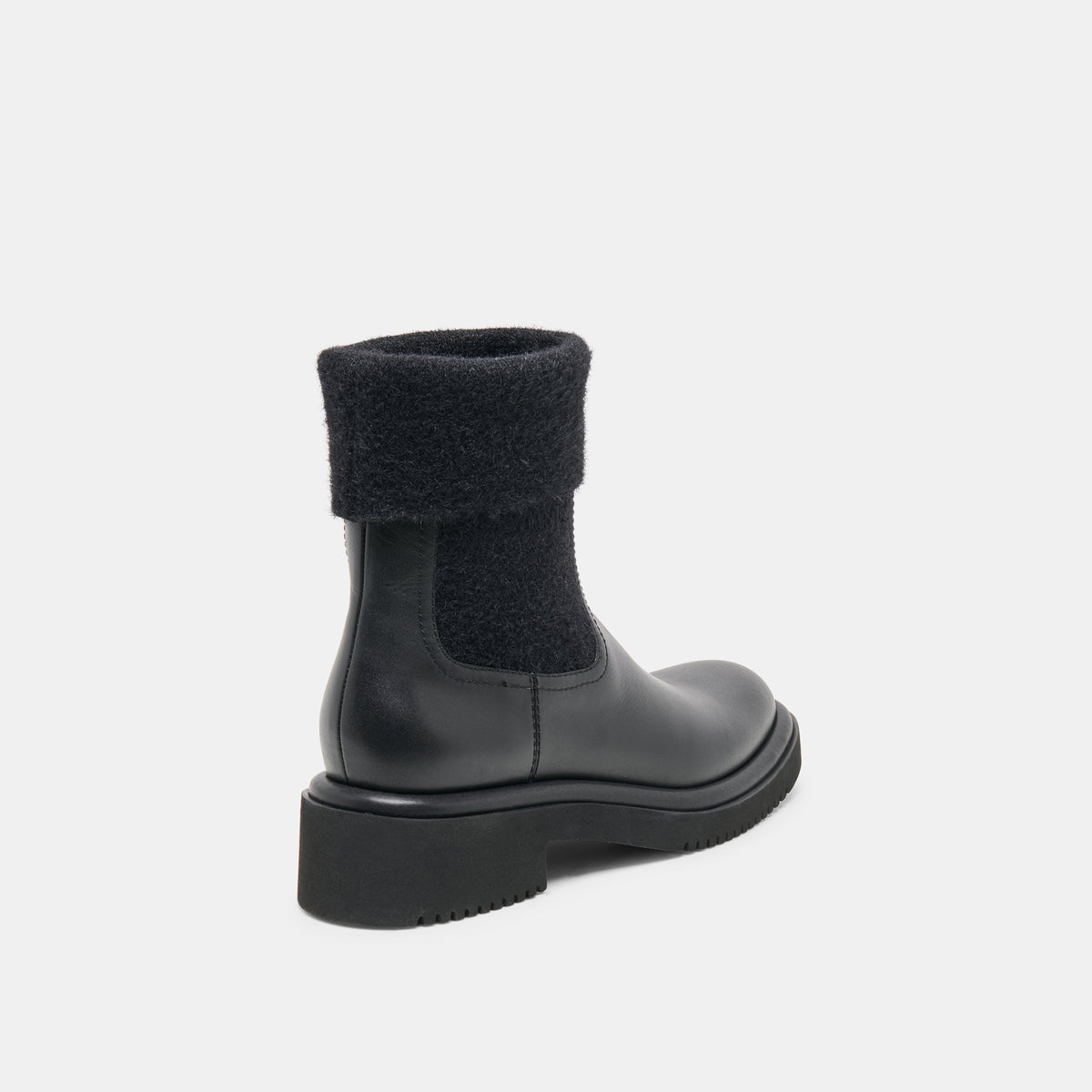 BARBI PLUSH H2O BLACK LEATHER - view 3