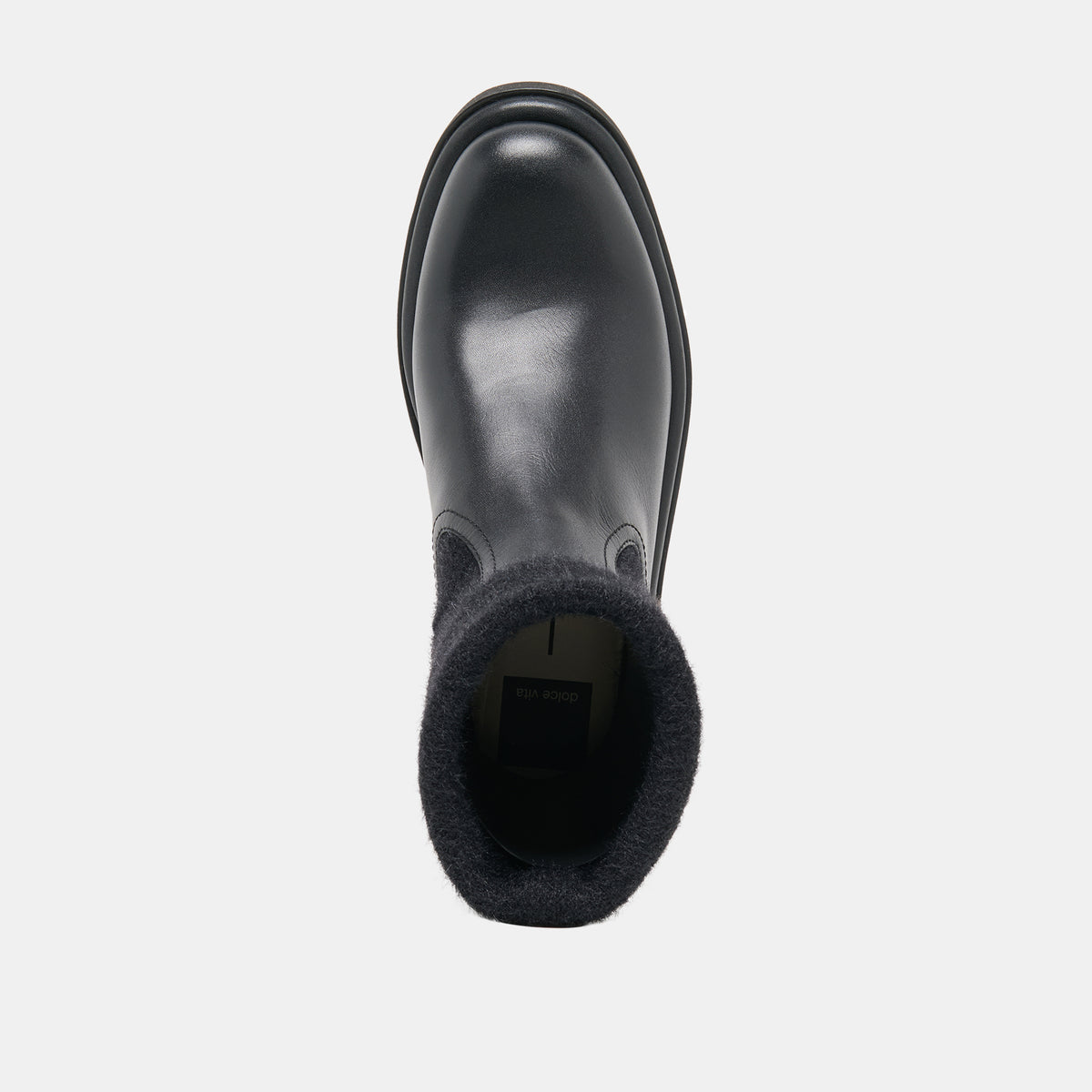 BARBI PLUSH H2O BLACK LEATHER - view 8