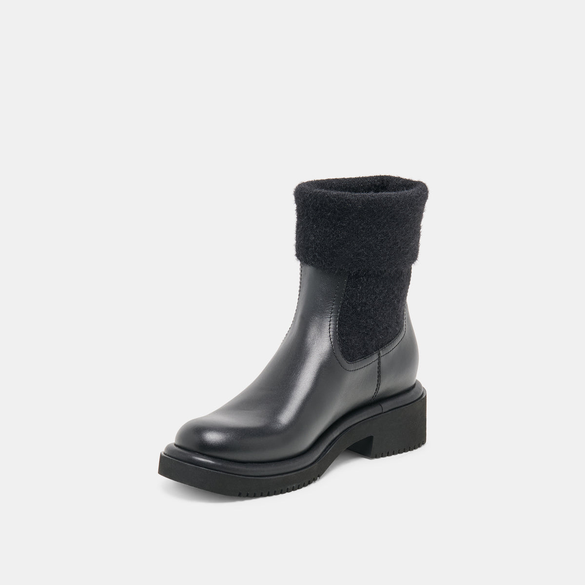 BARBI PLUSH H2O BLACK LEATHER - view 4