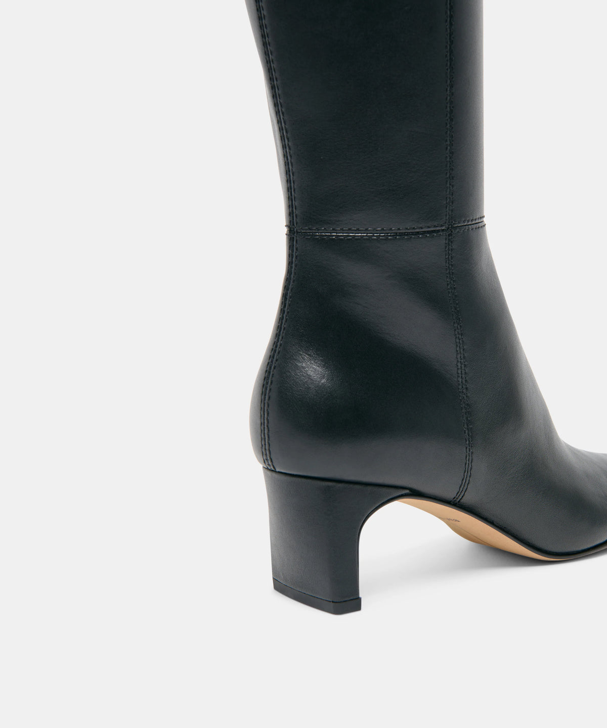 BRION NARROW CALF BLACK LEATHER - view 5
