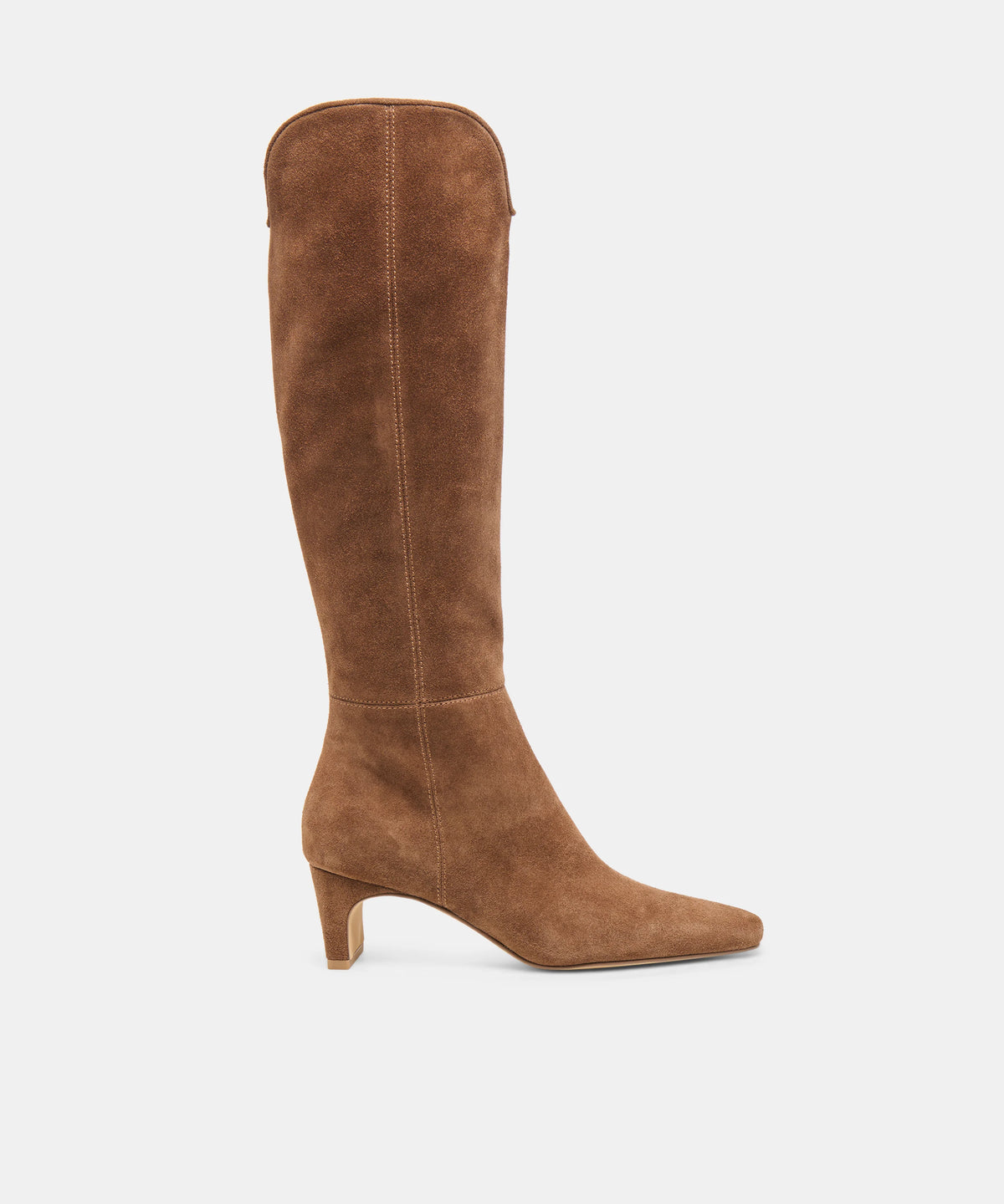 BRION NARROW CALF COCOA SUEDE