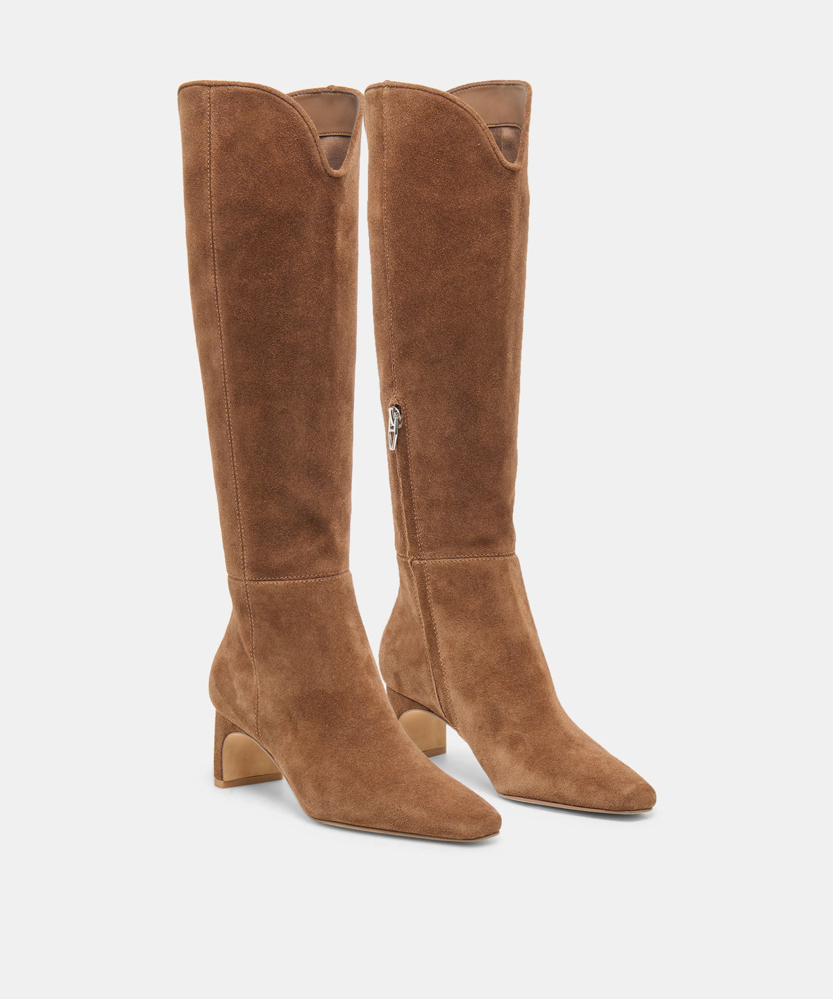 BRION NARROW CALF COCOA SUEDE - view 2
