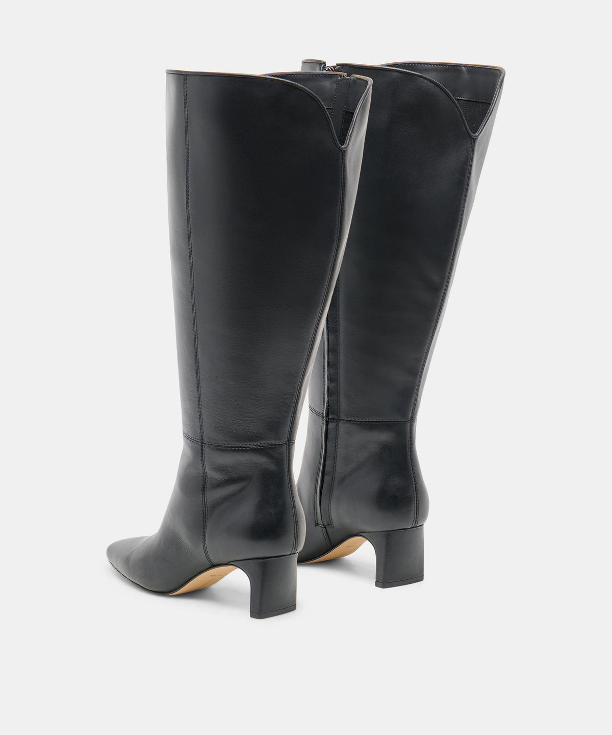 BRION EXTRA WIDE CALF BLACK LEATHER - view 5