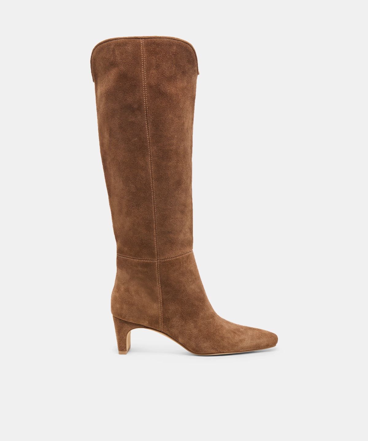 BRION WIDE CALF COCOA SUEDE