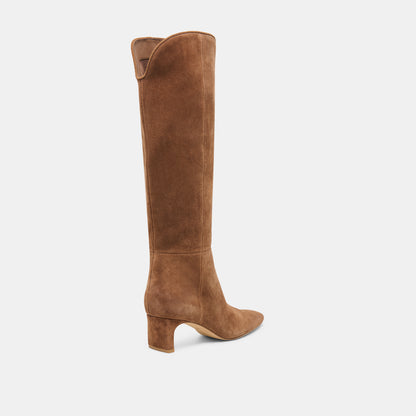 BRION COCOA SUEDE