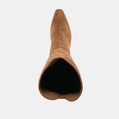 BRION COCOA SUEDE
