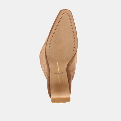 BRION COCOA SUEDE