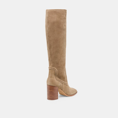 FUEGO TAUPE SUEDE