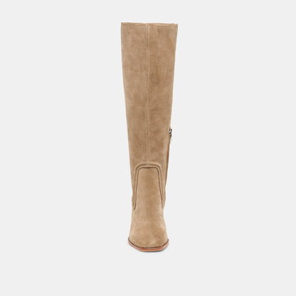 FUEGO TAUPE SUEDE