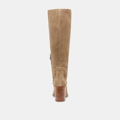 FUEGO TAUPE SUEDE