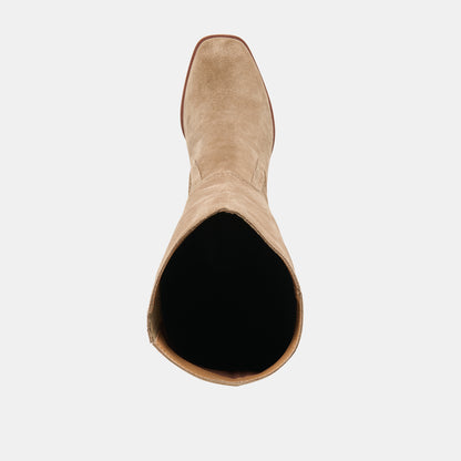 FUEGO TAUPE SUEDE