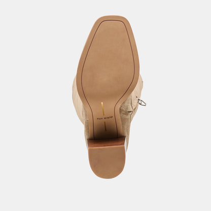 FUEGO TAUPE SUEDE
