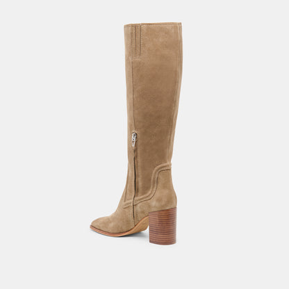 FUEGO TAUPE SUEDE
