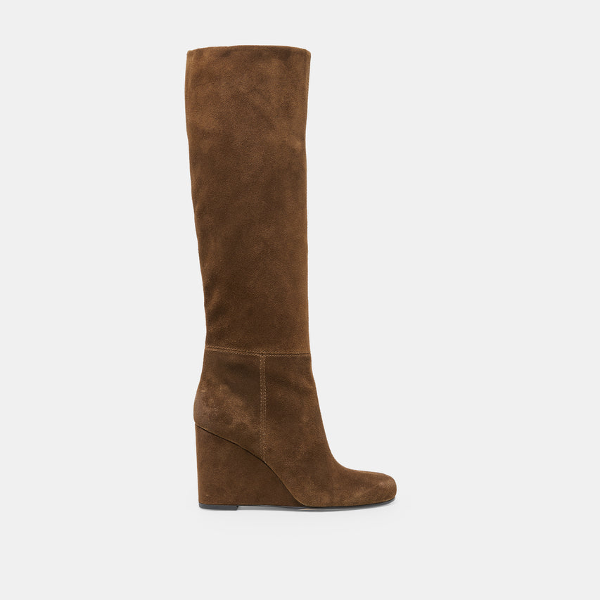 HIRA CHESTNUT SUEDE