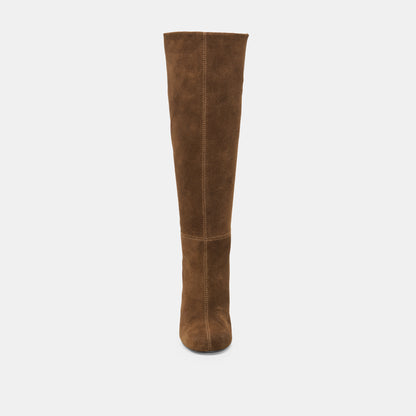 HIRA CHESTNUT SUEDE