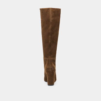 HIRA CHESTNUT SUEDE