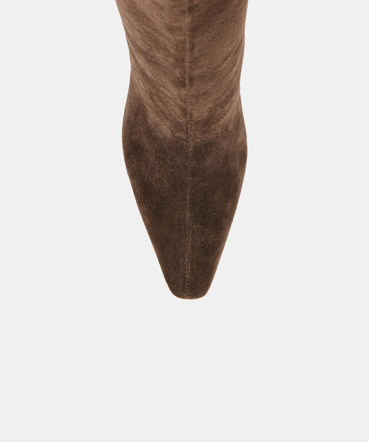 JAZMIN Espresso Suede Kitten Heel Knee High Boots - view 3