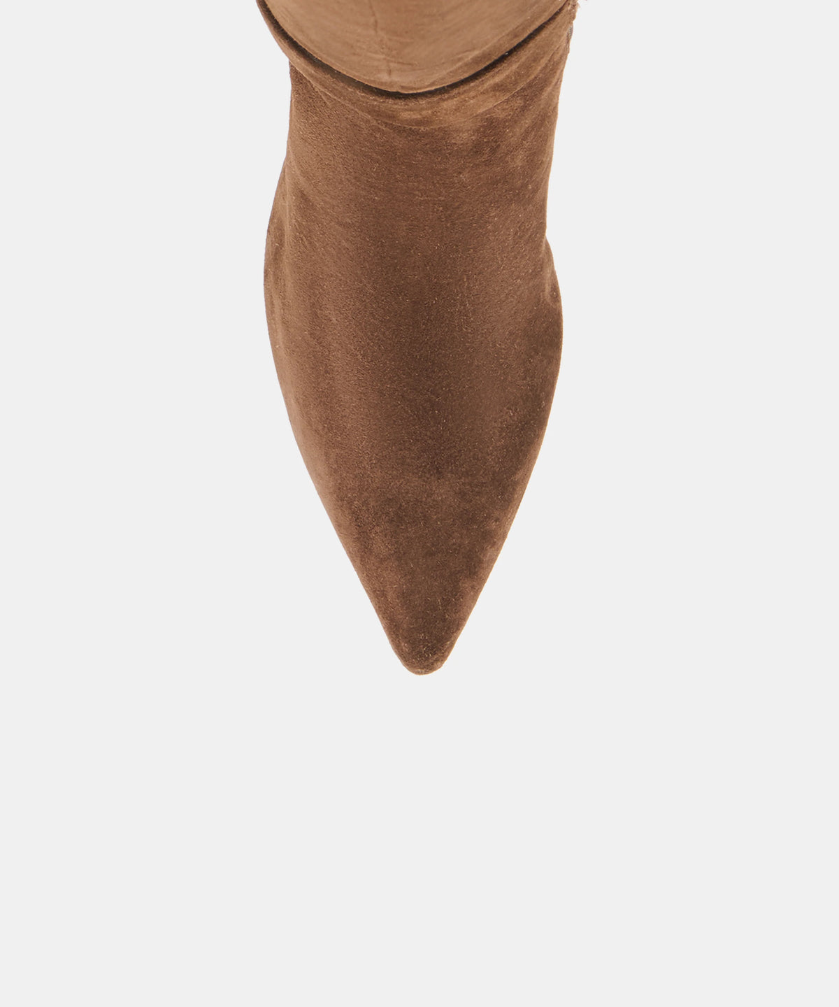 KINZY NARROW CALF DARK BROWN SUEDE - view 3